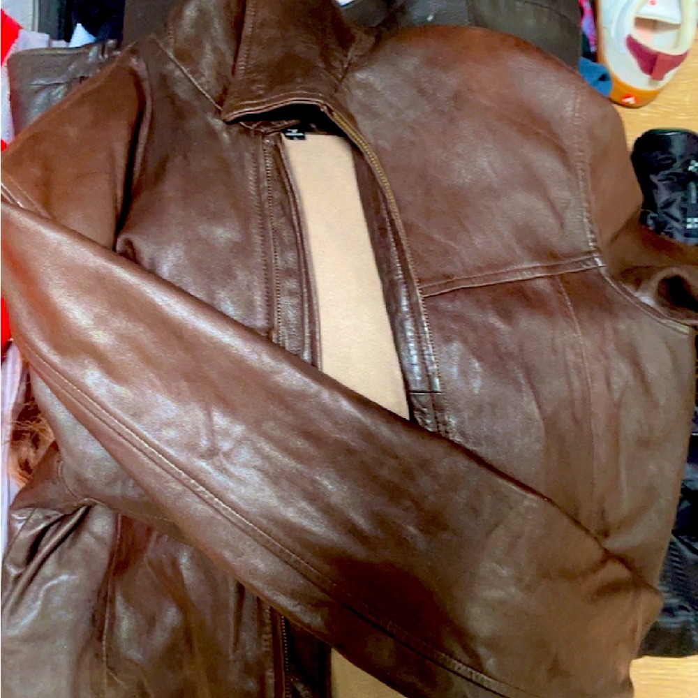 Leather jacket men’s Alvear leather coat 100% genuine leather